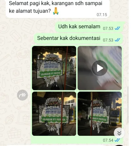 Pengiriman Papan Bunga Selamat Sentul Selatan