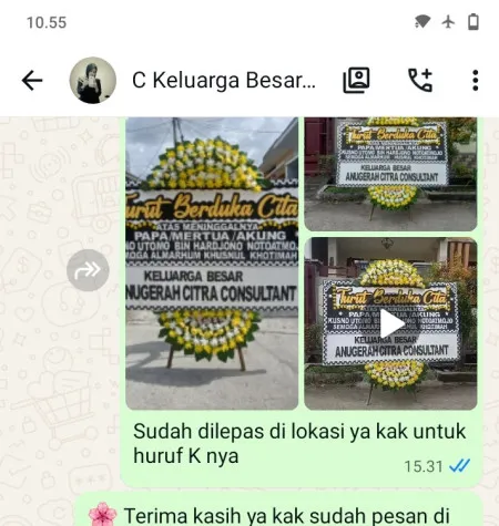 Pengiriman Papan Bunga Duka Sentul Selatan
