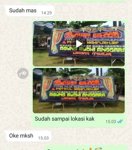 Pengiriman Papan Bunga Sentul Selatan