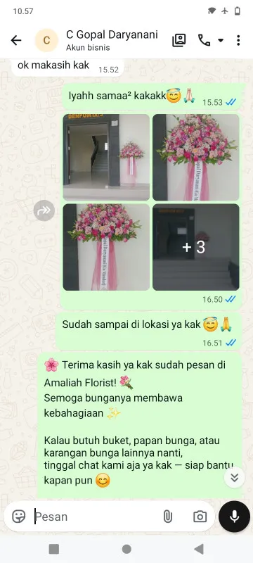 Pengiriman Karangan Bunga Sentul Selatan
