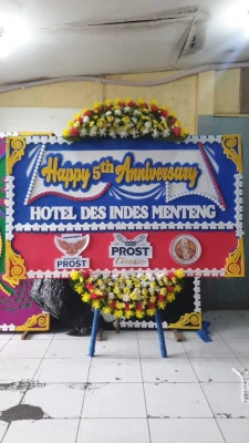 Papan Bunga di Sentul Selatan
